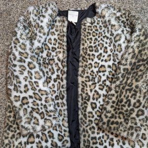 Faux Fur Girls Coat